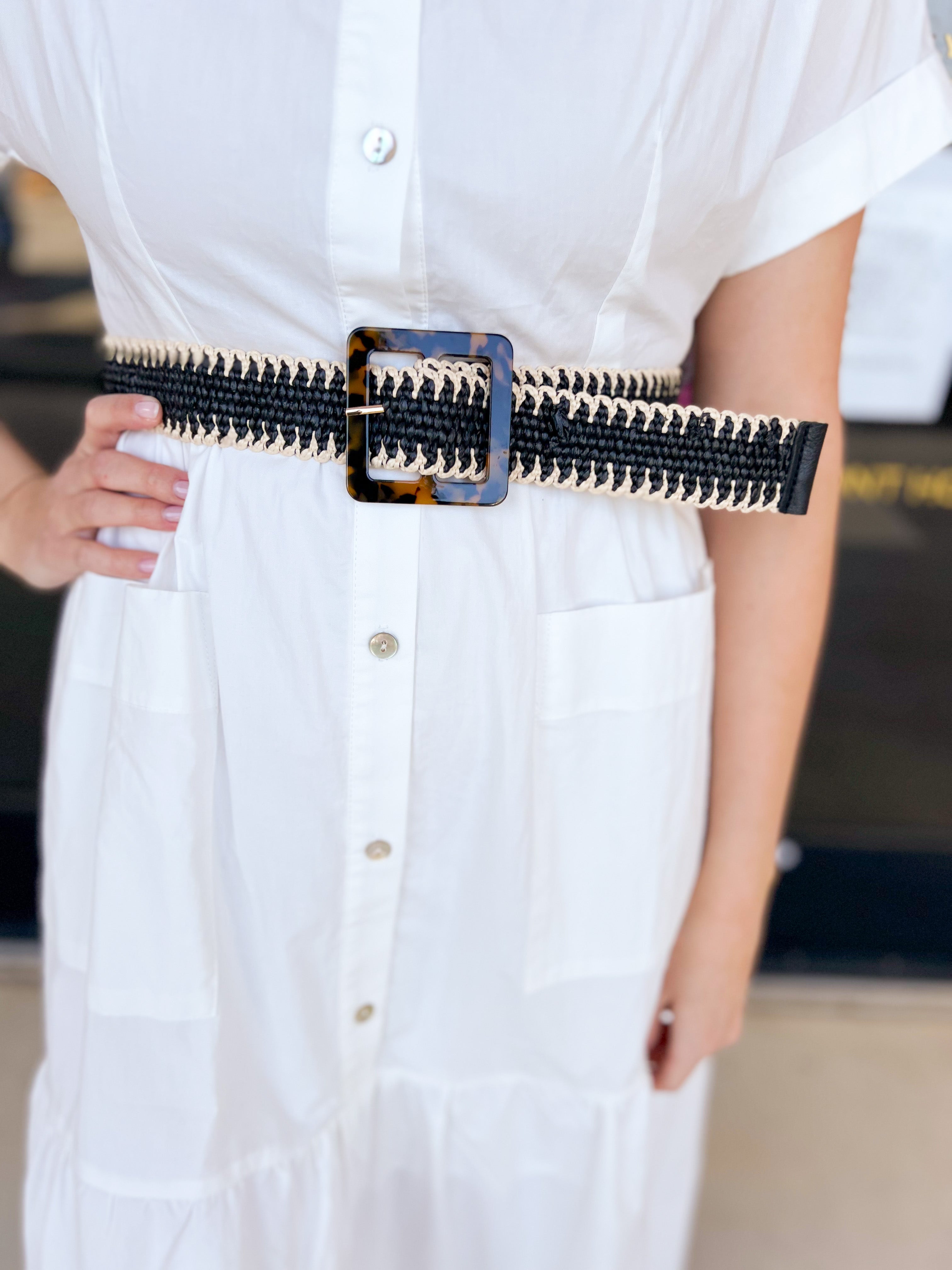 Black Yara Belt-130 Accessories-SHIRALEAH-July & June Women's Fashion Boutique Located in San Antonio, Texas