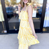 Walking On Sunshine Midi Dress-500 Midi-TCEC-July & June Women's Fashion Boutique Located in San Antonio, Texas