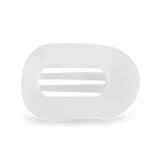 Teleties - Flat Round Hair Clips - Medium - Coconut White-110 Jewelry & Hair-Teleties-July & June Women's Fashion Boutique Located in San Antonio, Texas