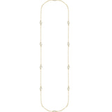 Adorned Pearl Station Necklace-Gold-July & June Women's Boutique -July & June Women's Fashion Boutique Located in San Antonio, Texas