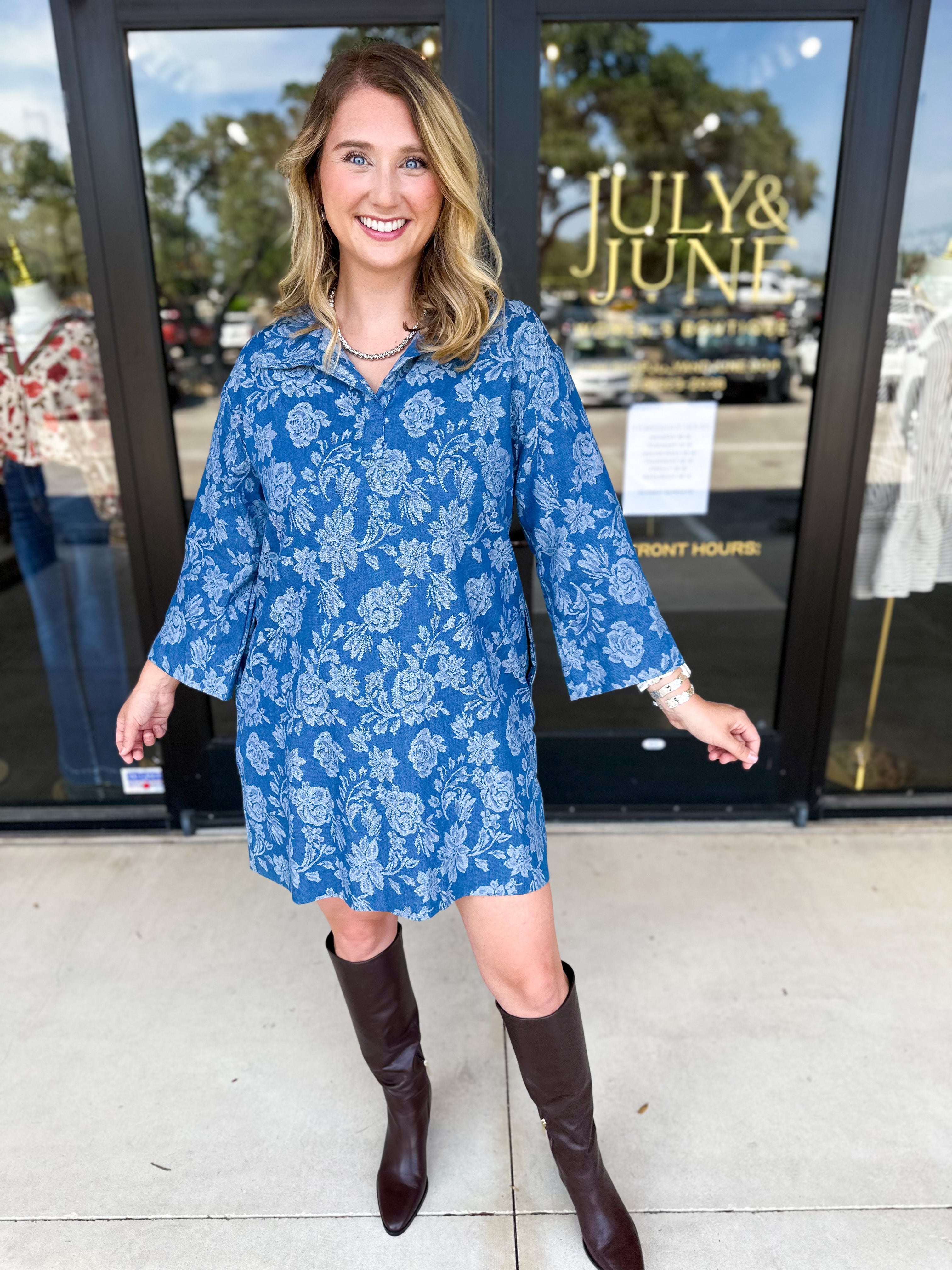 The Hudson Mini Dress-510 Mini-JODIFL-July & June Women's Fashion Boutique Located in San Antonio, Texas