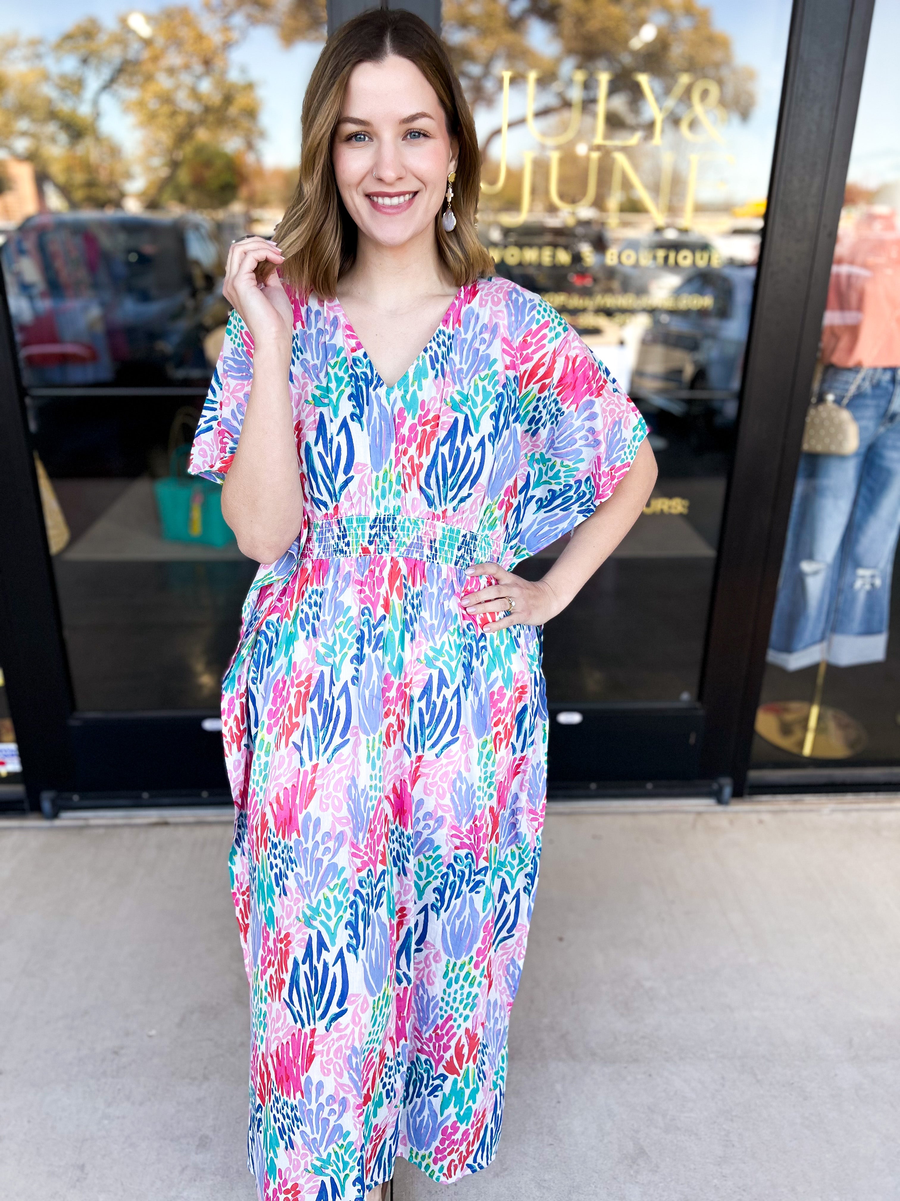 Mary Square - Priscilla Cover Up Dress-300 Athleisure/Lounge-MARY SQUARE-July & June Women's Fashion Boutique Located in San Antonio, Texas