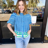 The Ellie Blouse-200 Fashion Blouses-OLIVACEOUS-July & June Women's Fashion Boutique Located in San Antonio, Texas