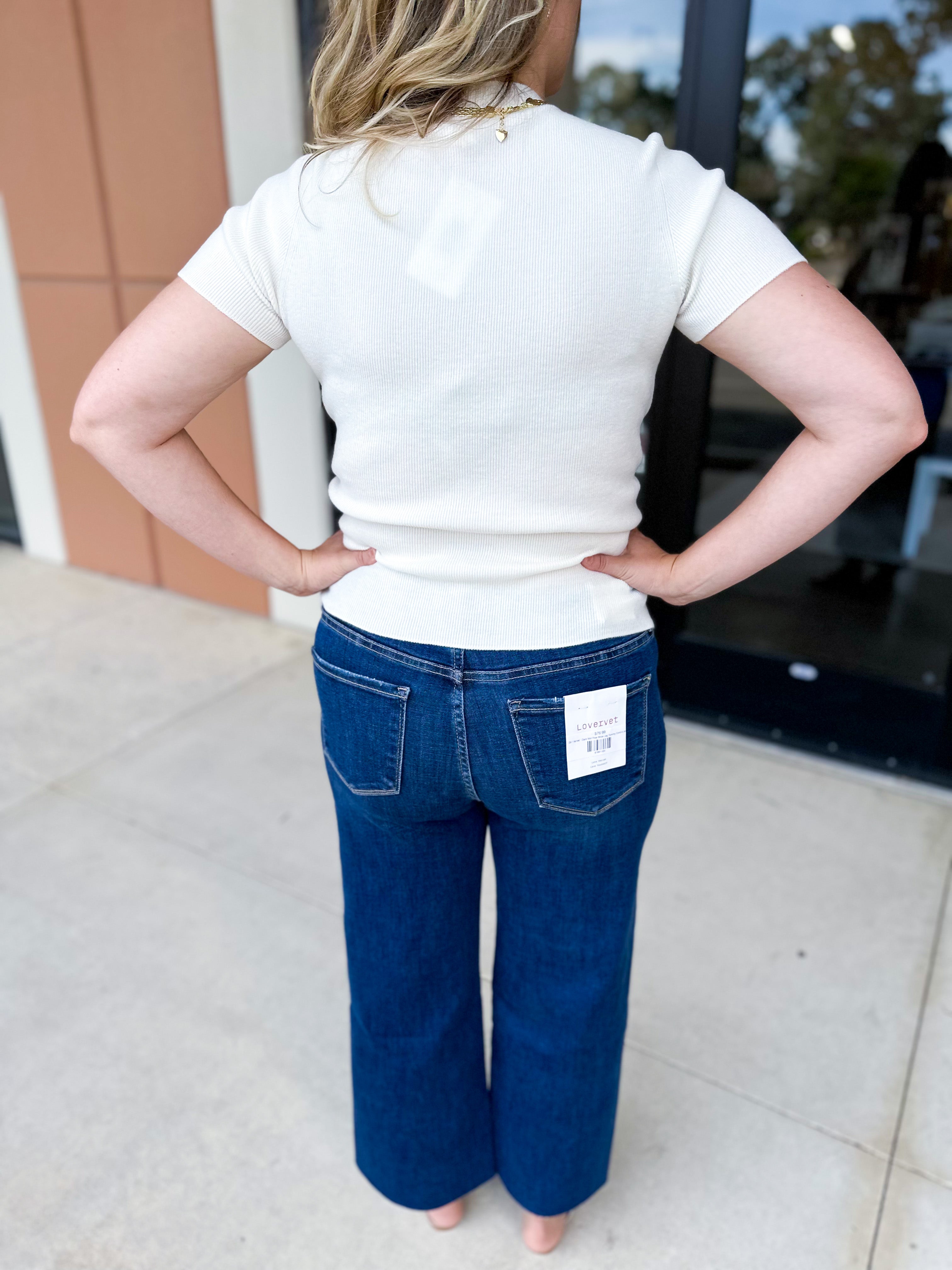 Chic Comfy Mock Neck Sweater Top - Cream-210 Casual Blouses-SKIES ARE BLUE-July & June Women's Fashion Boutique Located in San Antonio, Texas