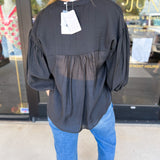 The Avery Blouse - Black-200 Fashion Blouses-FATE-July & June Women's Fashion Boutique Located in San Antonio, Texas