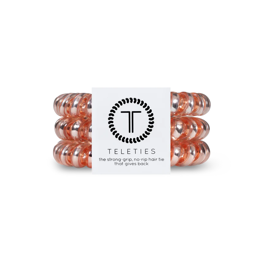 Teleties - Large - Millenial Pink-100 Jewelry / Accessories-Teleties-July & June Women's Fashion Boutique Located in San Antonio, Texas