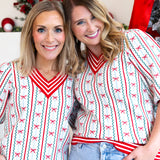 Mary Square - Bow Ivory Sweater-230 Sweaters/Cardis-MARY SQUARE-July & June Women's Fashion Boutique Located in San Antonio, Texas