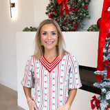 Mary Square - Bow Ivory Sweater-230 Sweaters/Cardis-MARY SQUARE-July & June Women's Fashion Boutique Located in San Antonio, Texas