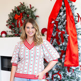 Mary Square - Bow Ivory Sweater-230 Sweaters/Cardis-MARY SQUARE-July & June Women's Fashion Boutique Located in San Antonio, Texas