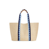 Marbella Tote - Blue-130 ACCESSORIES-SHIRALEAH-July & June Women's Fashion Boutique Located in San Antonio, Texas
