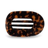 Teleties - Flat Round Hair Clips - Large - Tortoise-110 Jewelry & Hair-Teleties-July & June Women's Fashion Boutique Located in San Antonio, Texas