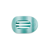 Teleties - Flat Round Hair Clips - Medium - Totally Turquoise-110 Jewelry & Hair-Teleties-July & June Women's Fashion Boutique Located in San Antonio, Texas