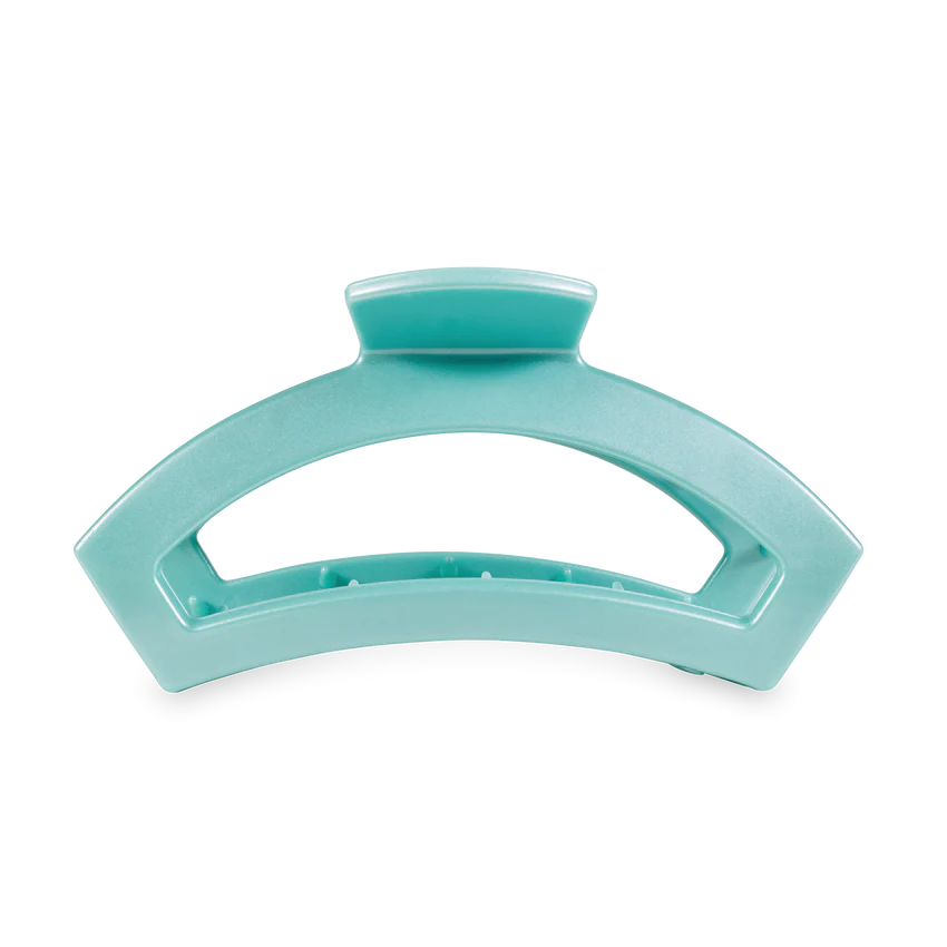 Teleties Hair Open Clip - Medium - Totally Turquoise-110 Jewelry & Hair-Teleties-July & June Women's Fashion Boutique Located in San Antonio, Texas