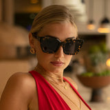 FREYRS - Portofino Acetate Oversized Cat Eye Sunglasses - Tortoise-130 ACCESSORIES-FREYRS-July & June Women's Fashion Boutique Located in San Antonio, Texas