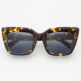 FREYRS - Portofino Acetate Oversized Cat Eye Sunglasses - Tortoise-130 ACCESSORIES-FREYRS-July & June Women's Fashion Boutique Located in San Antonio, Texas