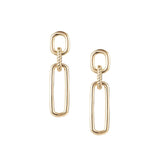 Natalie Wood - She's Spicy Link Statement Earrings in Gold-Natalie Wood-July & June Women's Fashion Boutique Located in San Antonio, Texas