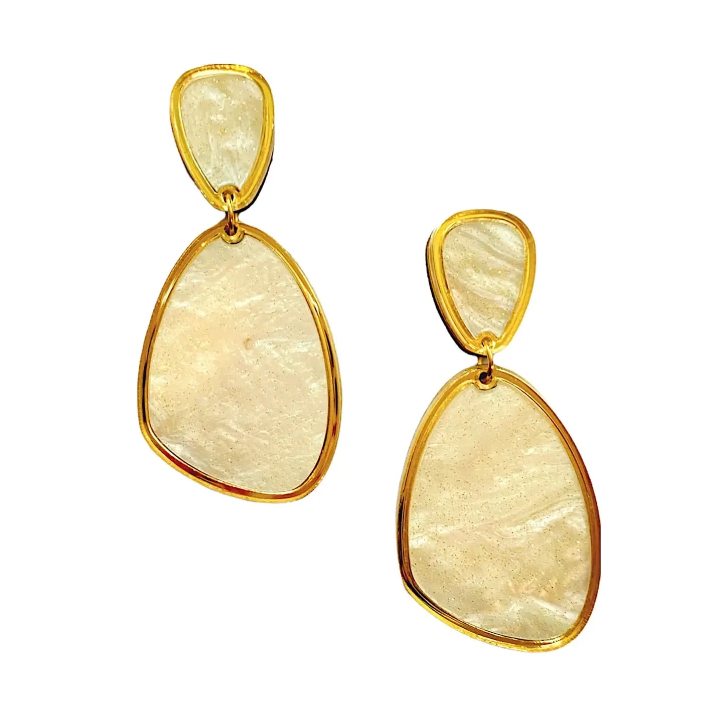 Charlotte Earrings - Pearl - Restock-110 Jewelry & Hair-Bohemian Gemme-July & June Women's Fashion Boutique Located in San Antonio, Texas