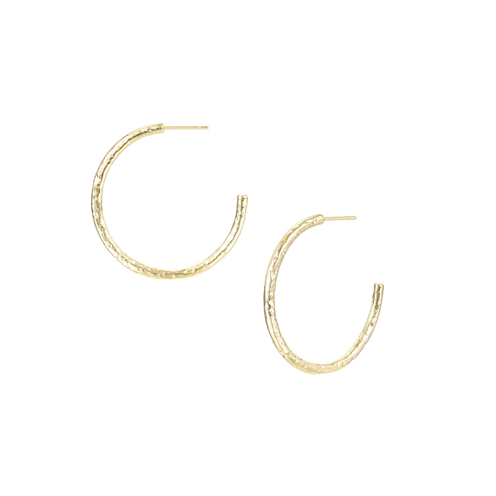 Natalie Wood - Horizon Hoop Earrings in Gold-110 Jewelry & Hair-Natalie Wood-July & June Women's Fashion Boutique Located in San Antonio, Texas