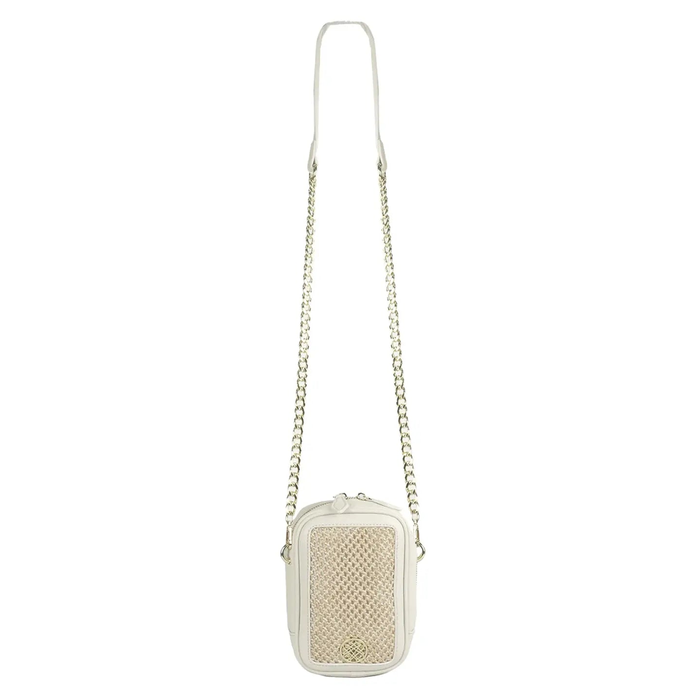 Natalie Wood - Grace Crossbody in Cream/Straw-130 Accessories-Natalie Wood-July & June Women's Fashion Boutique Located in San Antonio, Texas