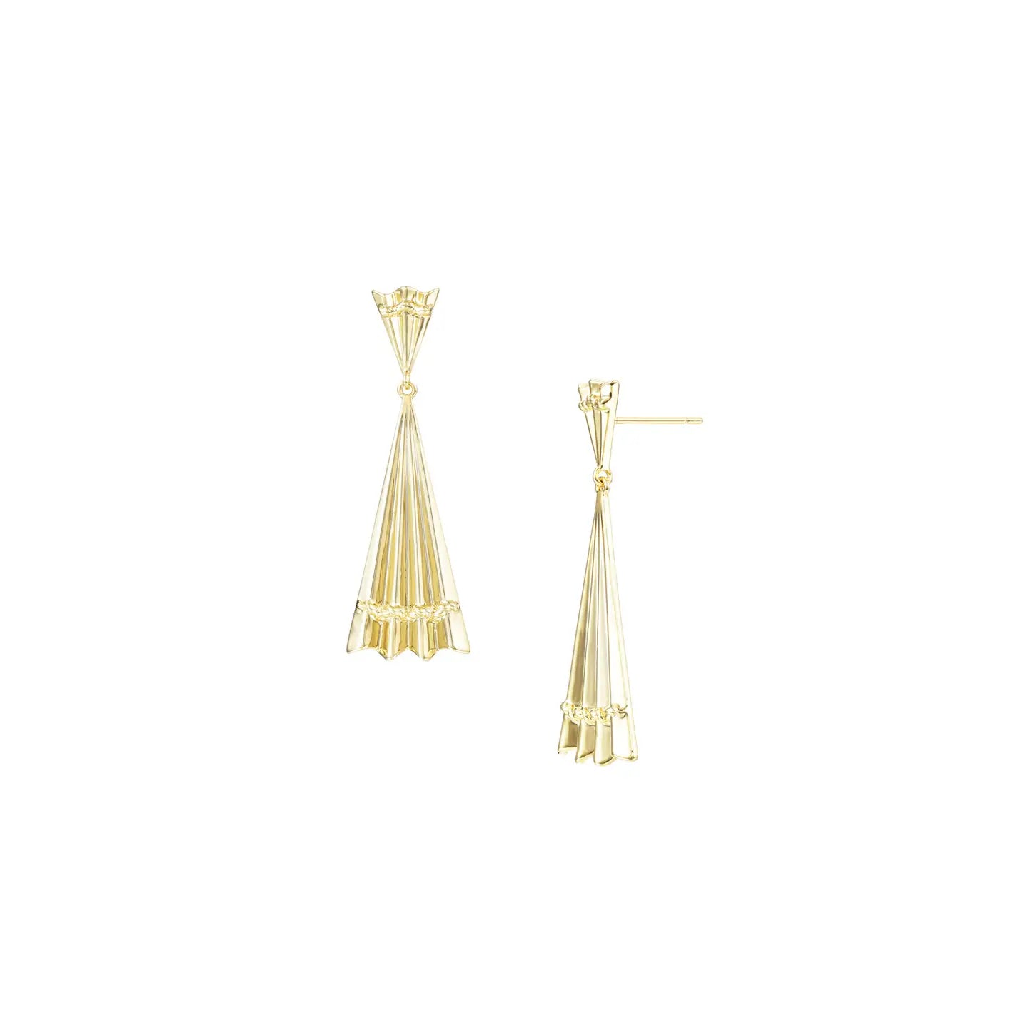 Natalie Wood - Solaris Mini Statement Earrings in Gold-110 Jewelry & Hair-Natalie Wood-July & June Women's Fashion Boutique Located in San Antonio, Texas