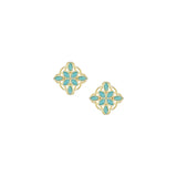 Natalie Wood - Bloom Stud Earrings in Aqua-110 Jewelry & Hair-Natalie Wood-July & June Women's Fashion Boutique Located in San Antonio, Texas