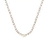 Natalie Wood - Enchanted Tennis Initial Necklace - Multiple Initials-110 Jewelry & Hair-Natalie Wood-July & June Women's Fashion Boutique Located in San Antonio, Texas