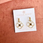 Natalie Wood - Botanic Drop Earrings - Tortoiseshell-110 Jewelry & Hair-Natalie Wood-July & June Women's Fashion Boutique Located in San Antonio, Texas