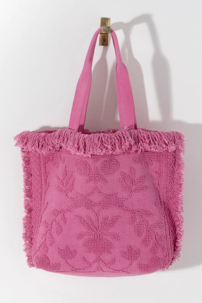 Loretta Tote -Pink-130 Accessories-SHIRALEAH-July & June Women's Fashion Boutique Located in San Antonio, Texas