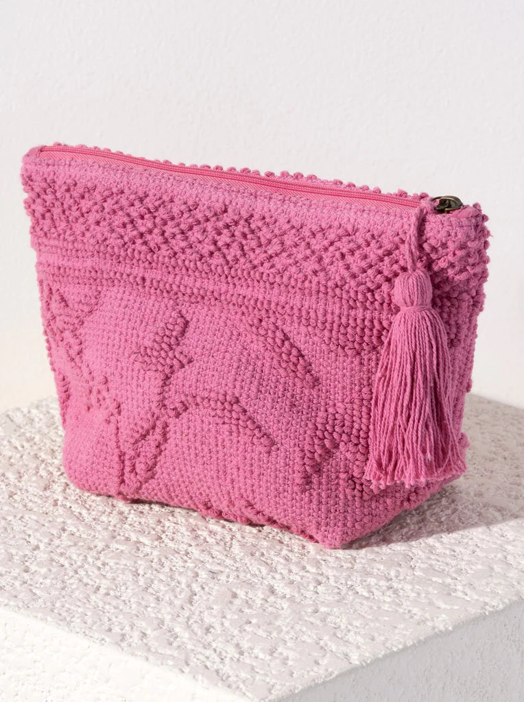 Loretta Zip Pouch - Pink-130 Accessories-SHIRALEAH-July & June Women's Fashion Boutique Located in San Antonio, Texas
