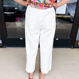 Comfy Barrel Jeans - White-400 Pants-JODIFL-July & June Women's Fashion Boutique Located in San Antonio, Texas