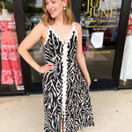 Urban RIc Rac Midi Dress-500 Midi-ENTRO-July & June Women's Fashion Boutique Located in San Antonio, Texas