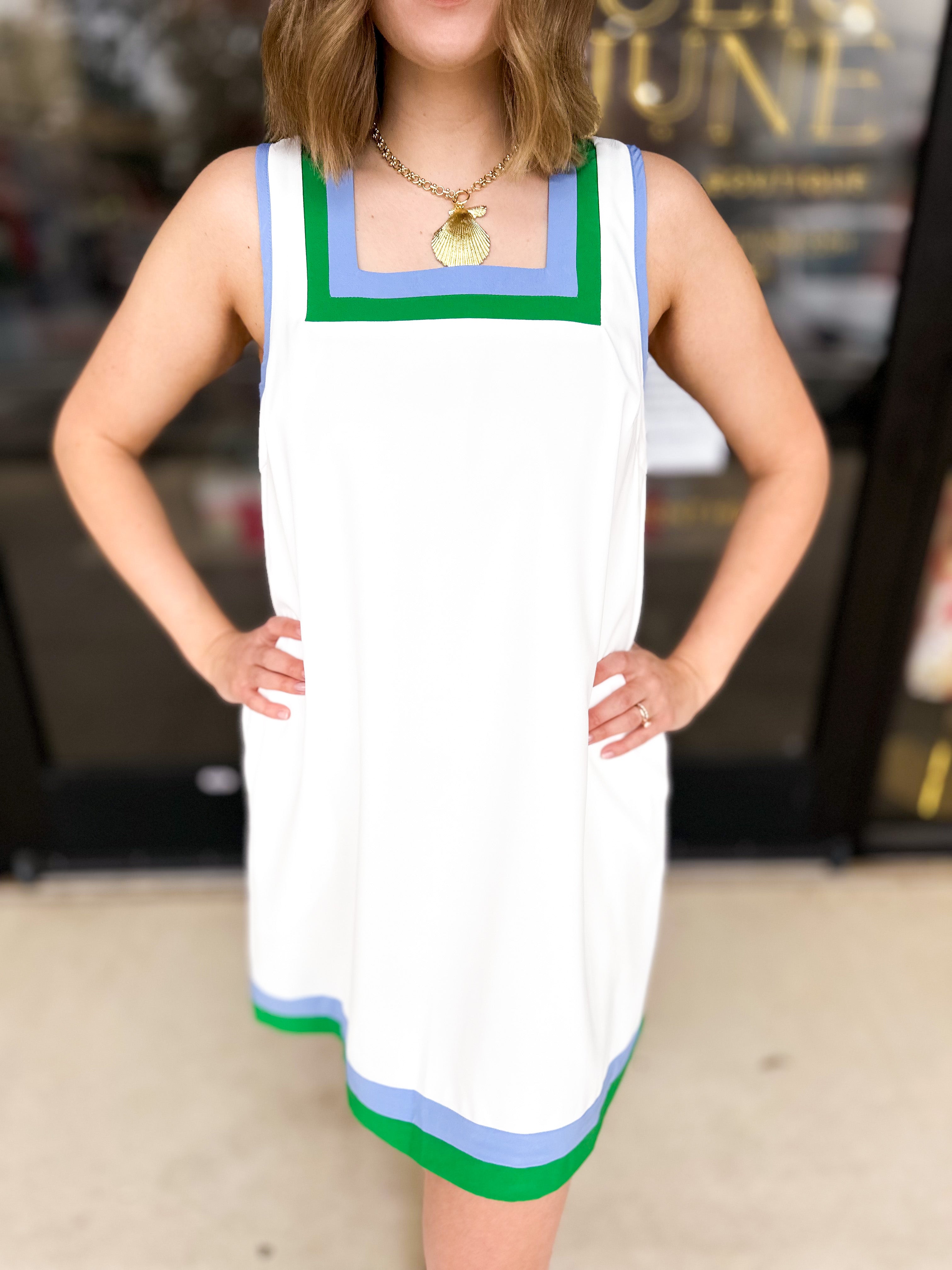 A Day On The Coast Mini Dress-510 Mini-ENTRO-July & June Women's Fashion Boutique Located in San Antonio, Texas