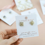 Natalie Wood - Bloom Stud Earrings in Gold-110 Jewelry & Hair-Natalie Wood-July & June Women's Fashion Boutique Located in San Antonio, Texas