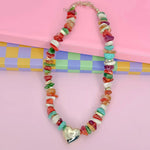 Treasure Jewels - Heart Full Of Happy Necklace-110 Jewelry & Hair-Treasure Jewels-July & June Women's Fashion Boutique Located in San Antonio, Texas