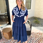 THML- The Sutton Midi Dress-500 Midi-THML-July & June Women's Fashion Boutique Located in San Antonio, Texas