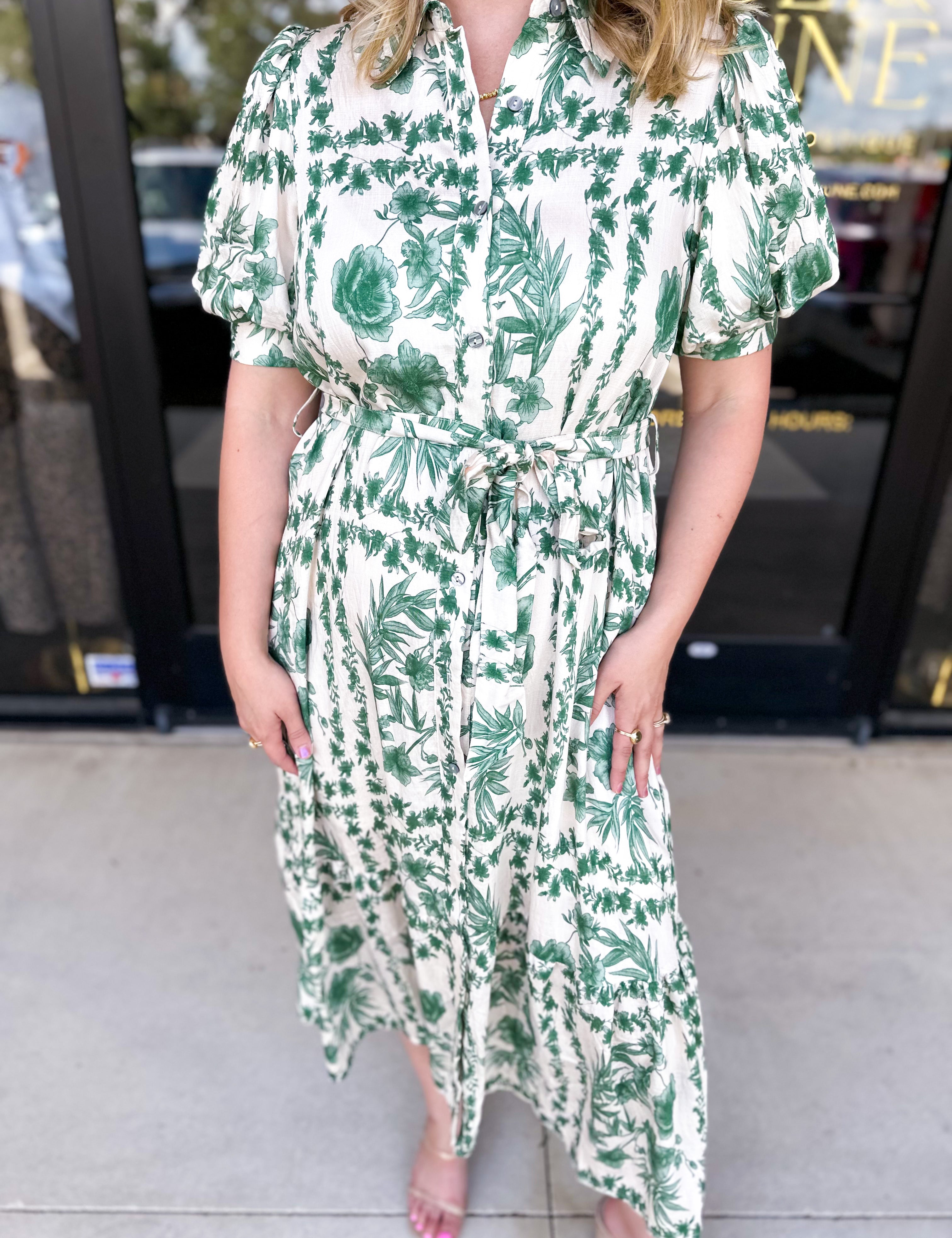 The Juniper Midi Dress-500 Midi-ENTRO-July & June Women's Fashion Boutique Located in San Antonio, Texas
