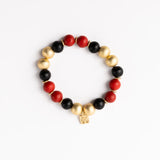 Michelle McDowell - Nori Bracelet - Red & Black-110 Jewelry & Hair-Michelle McDowell-July & June Women's Fashion Boutique Located in San Antonio, Texas