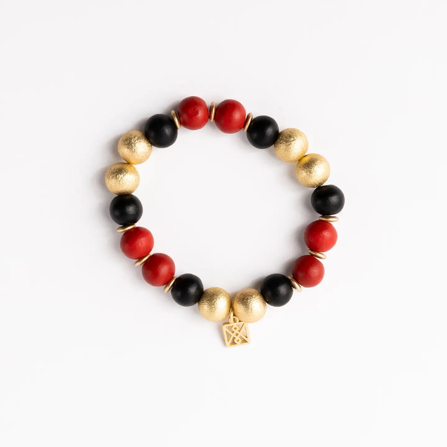 Michelle McDowell - Nori Bracelet - Red & Black-110 Jewelry & Hair-Michelle McDowell-July & June Women's Fashion Boutique Located in San Antonio, Texas