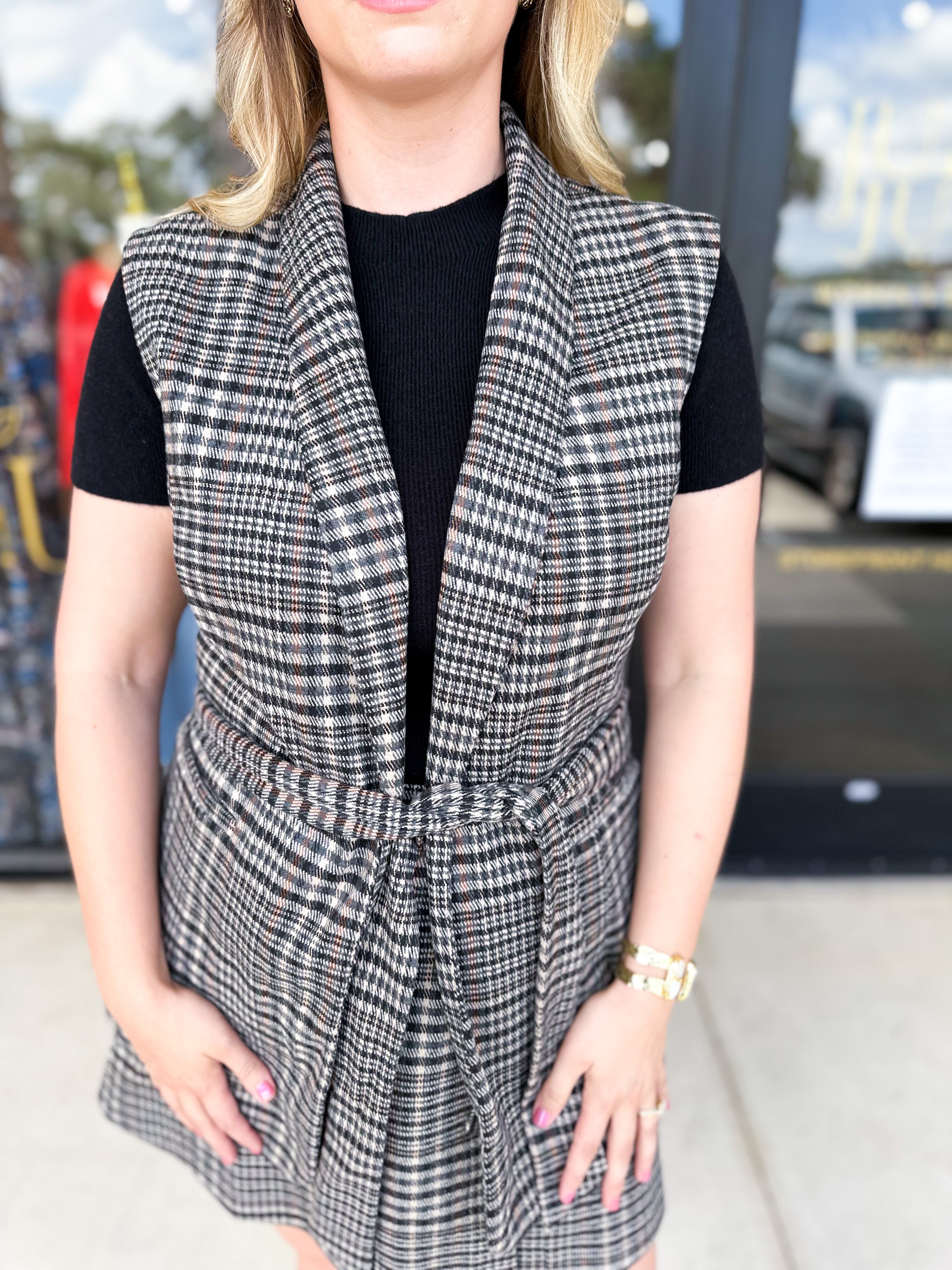 The Blair Vest-600 Outerwear-SKIES ARE BLUE-July & June Women's Fashion Boutique Located in San Antonio, Texas