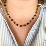 Natalie Wood - Adorned Mini Beaded Necklace - Tortoiseshell-110 Jewelry & Hair-Natalie Wood-July & June Women's Fashion Boutique Located in San Antonio, Texas