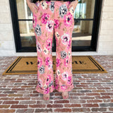 Floral Flare Pant-400 Pants-FATE-July & June Women's Fashion Boutique Located in San Antonio, Texas