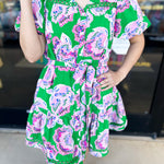 Mary Square - Addison Dress - Petal Tango-510 Mini-MARY SQUARE-July & June Women's Fashion Boutique Located in San Antonio, Texas