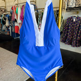Mary Square - Blue Collins Swimsuit - FINAL SALE-300 Athleisure/Lounge-MARY SQUARE-July & June Women's Fashion Boutique Located in San Antonio, Texas