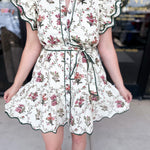 Floral Elegance Mini Dress-510 Mini-ENTRO-July & June Women's Fashion Boutique Located in San Antonio, Texas