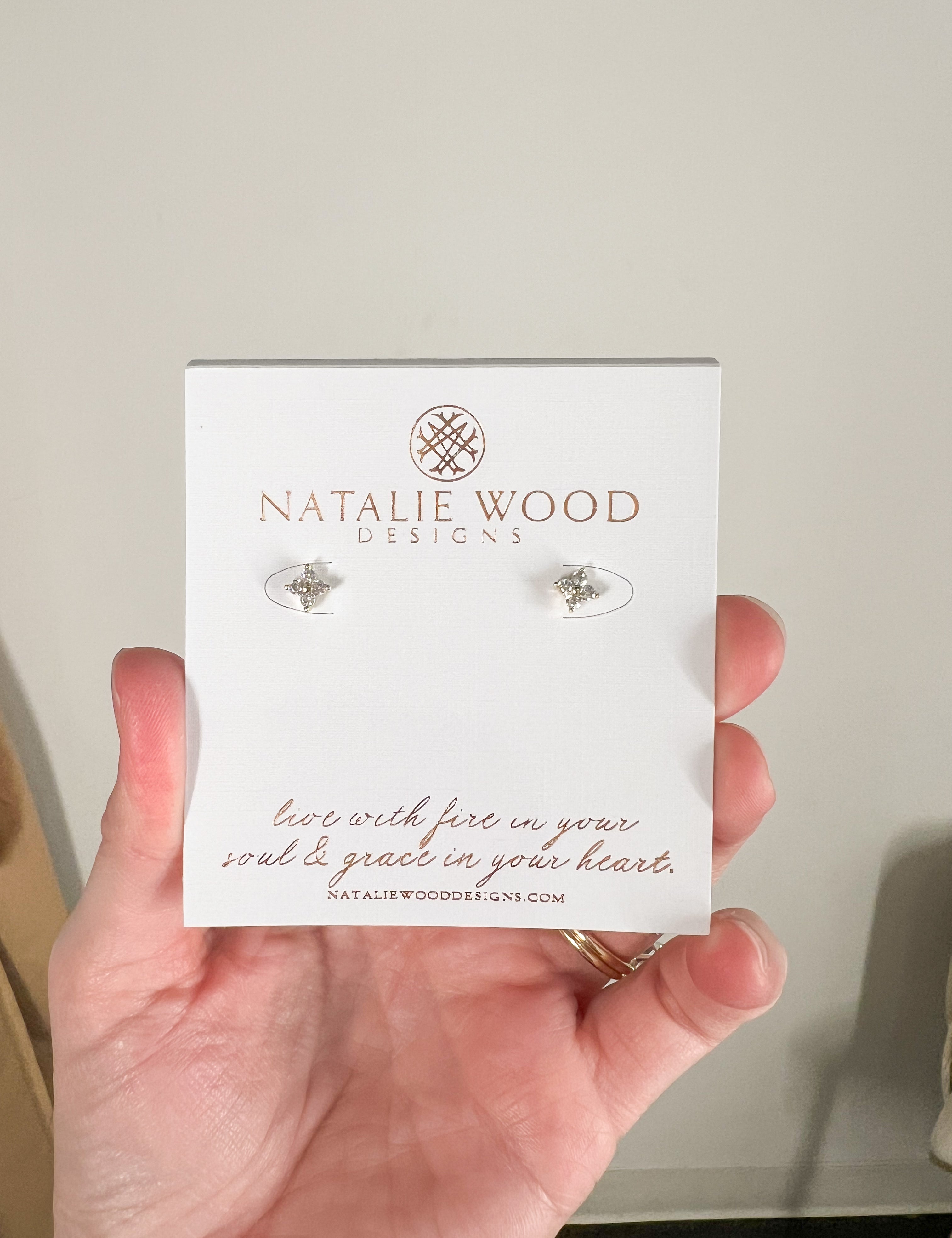 Natalie Wood - Legacy Petite Stud Earrings - Gold-110 Jewelry & Hair-Natalie Wood-July & June Women's Fashion Boutique Located in San Antonio, Texas