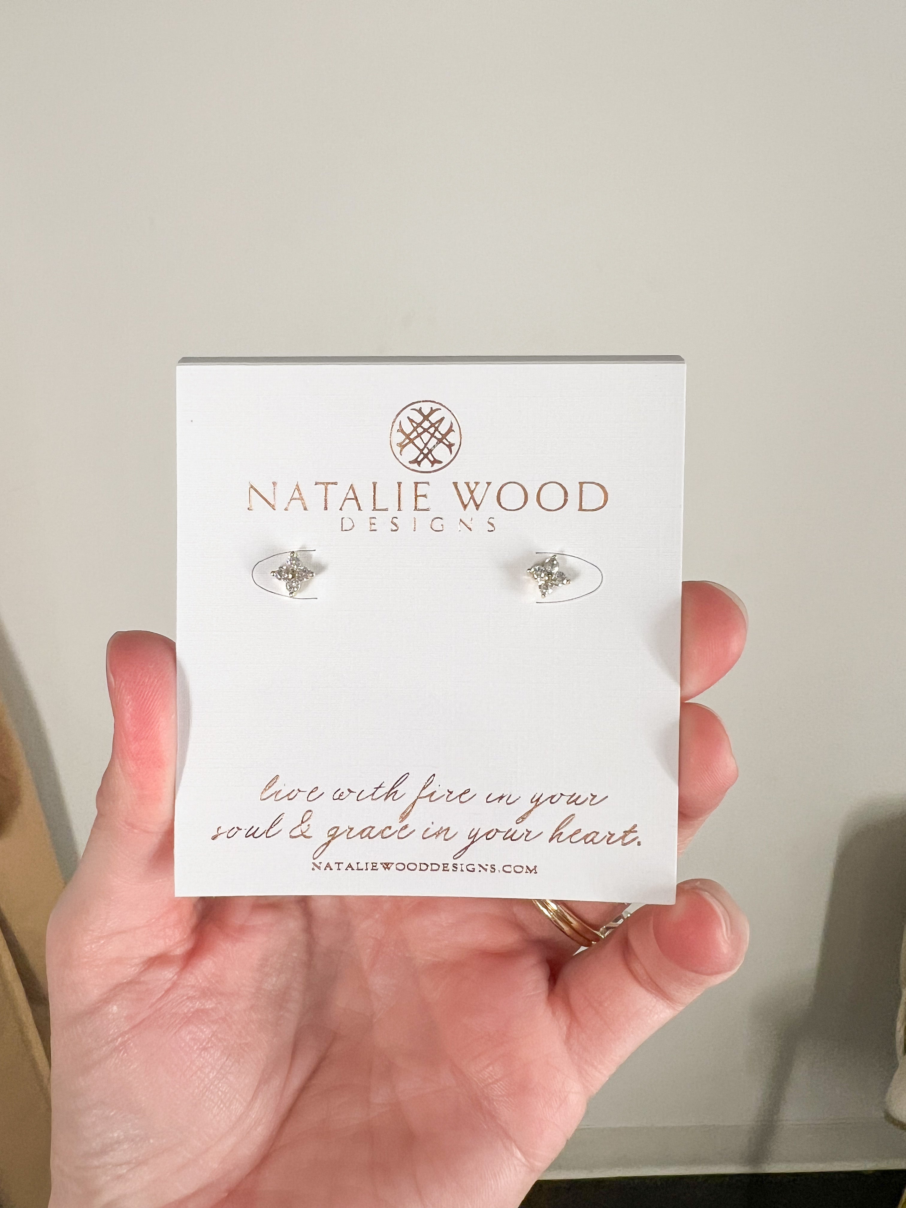 Natalie Wood - Legacy Petite Stud Earrings - Gold-110 Jewelry & Hair-Natalie Wood-July & June Women's Fashion Boutique Located in San Antonio, Texas