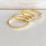 Easton Elle - Thin Plated Bangles - Small-110 Jewelry & Hair-Easton Elle-July & June Women's Fashion Boutique Located in San Antonio, Texas