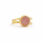 Easton Elle - Single Ring - Pink-110 Jewelry & Hair-Easton Elle-July & June Women's Fashion Boutique Located in San Antonio, Texas