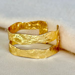 Double Plated Cuff Bracelet - Easton Elle-110 Jewelry & Hair-Easton Elle-July & June Women's Fashion Boutique Located in San Antonio, Texas