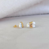 Easton Elle - Pure Pearl Stud Earring-110 Jewelry & Hair-Easton Elle-July & June Women's Fashion Boutique Located in San Antonio, Texas